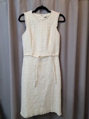 J. Crew Tweed Shift Dress Alt Bride Wedding Size 4
